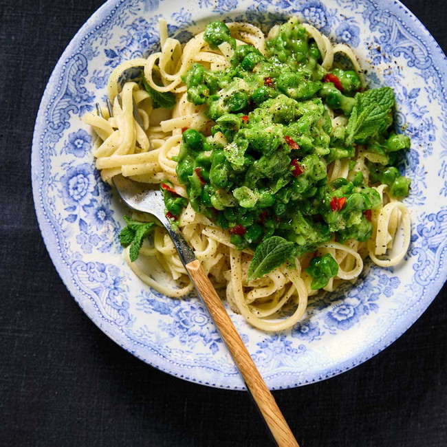 Minted Pea Linguine