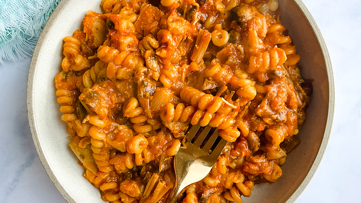 One-Pan Vegan Bolognese