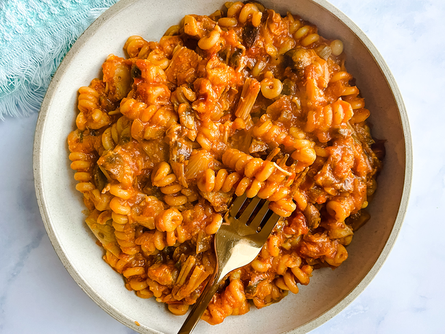 One-Pan Vegan Bolognese