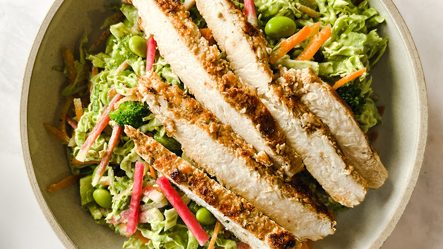 Ranch Salad with Grilled Chicken