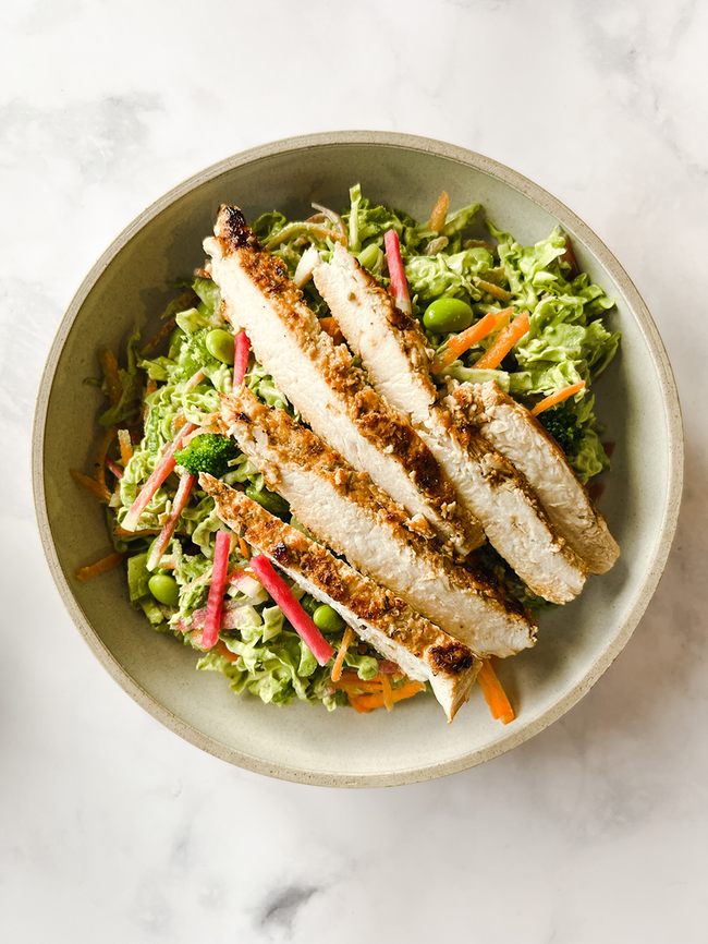 Ranch Salad with Grilled Chicken