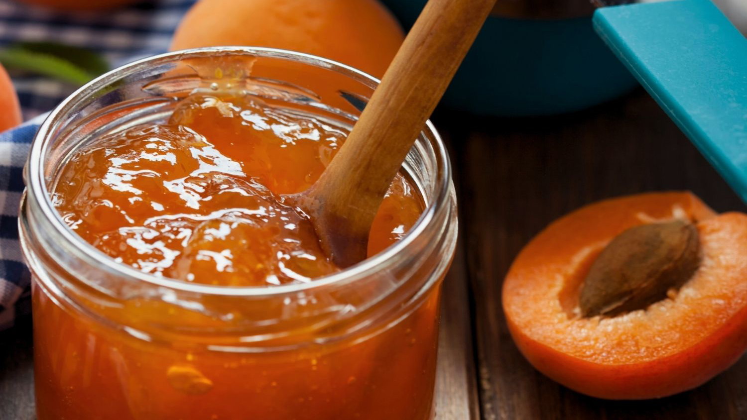 Image of Classic Apricot Jam with Rum .  🍑