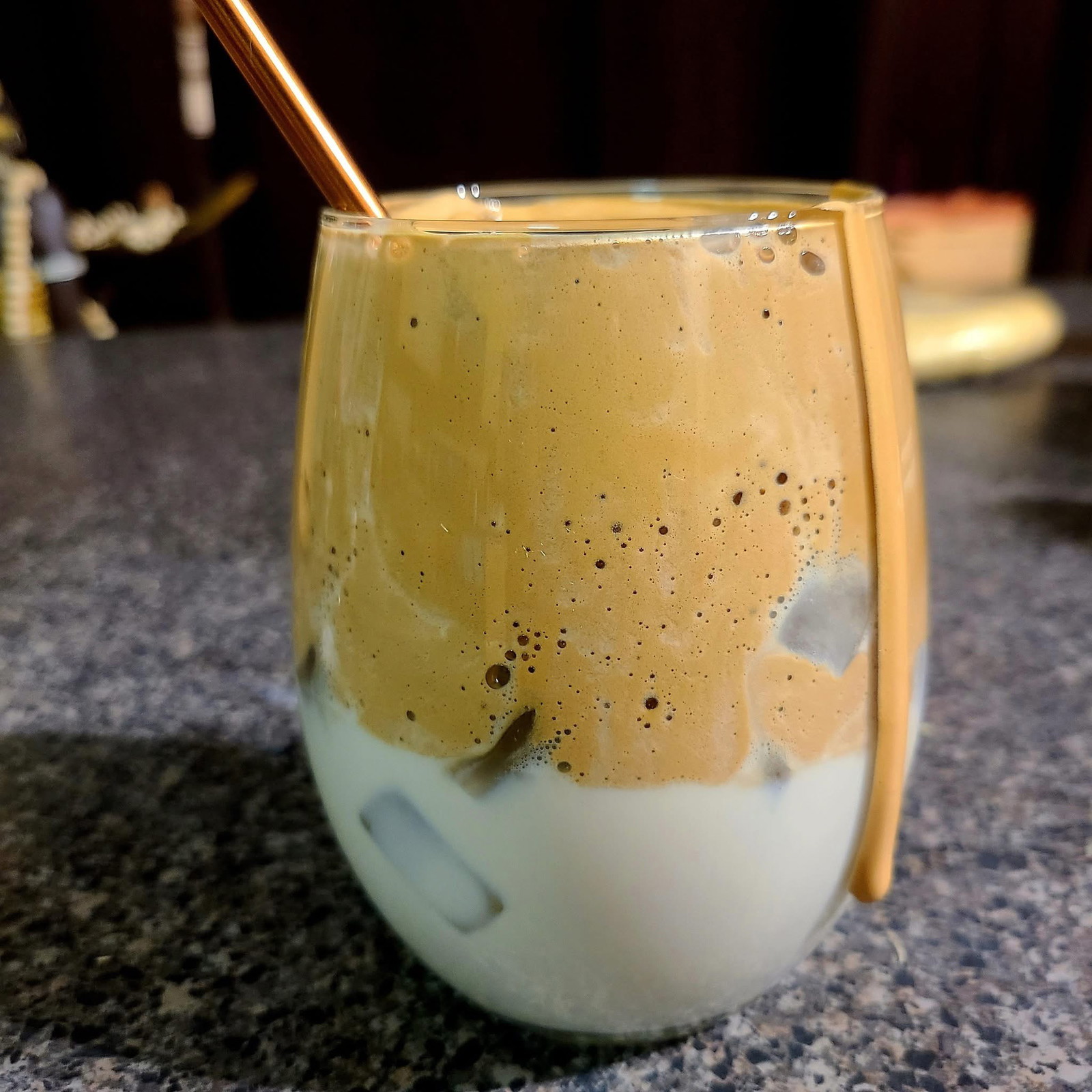 Image of Whipped Honey Dalgona Coffee