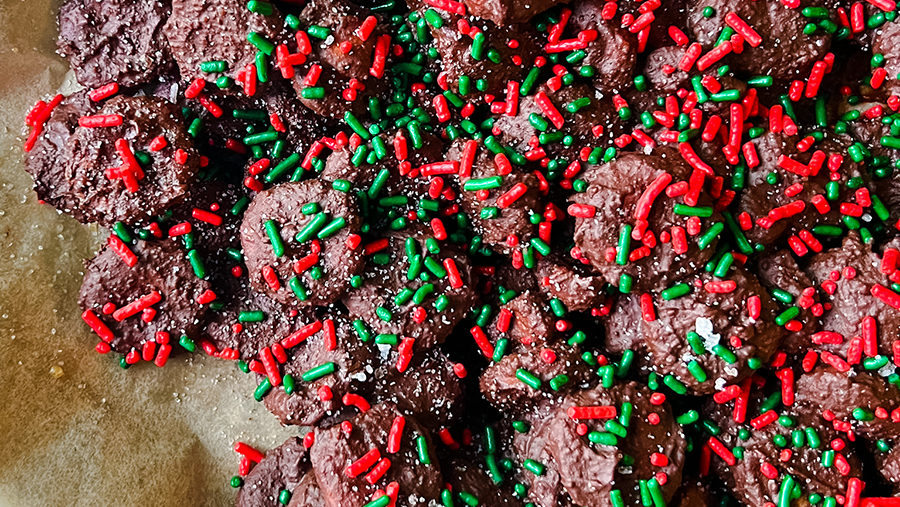 Mini Holiday Toffee