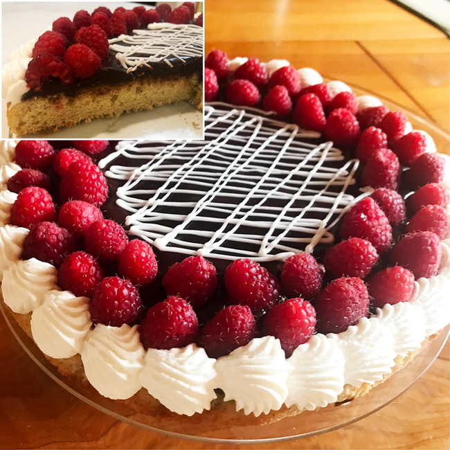 Image of Cardamom Raspberry Torte
