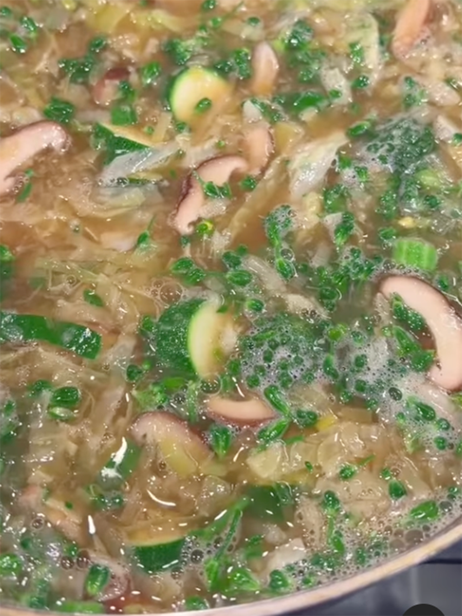 Green Miso Soup