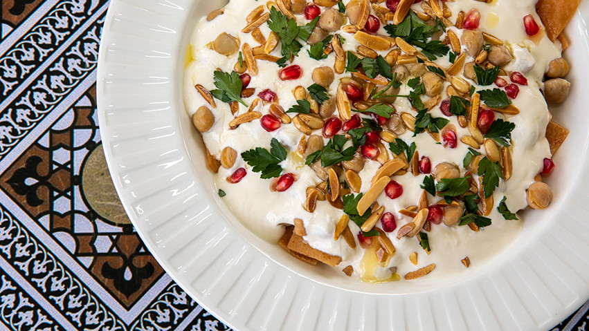 Image of Chickpea Fatteh with Tahini