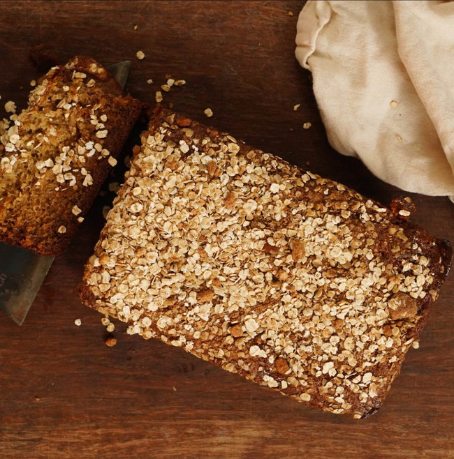 Image of Banana Caramel Crumble Loaf