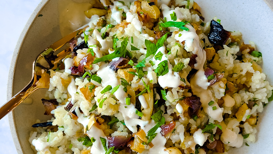 Roasted Squash & Rice