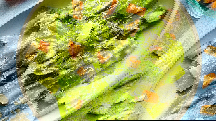 Homemade Caesar Salad