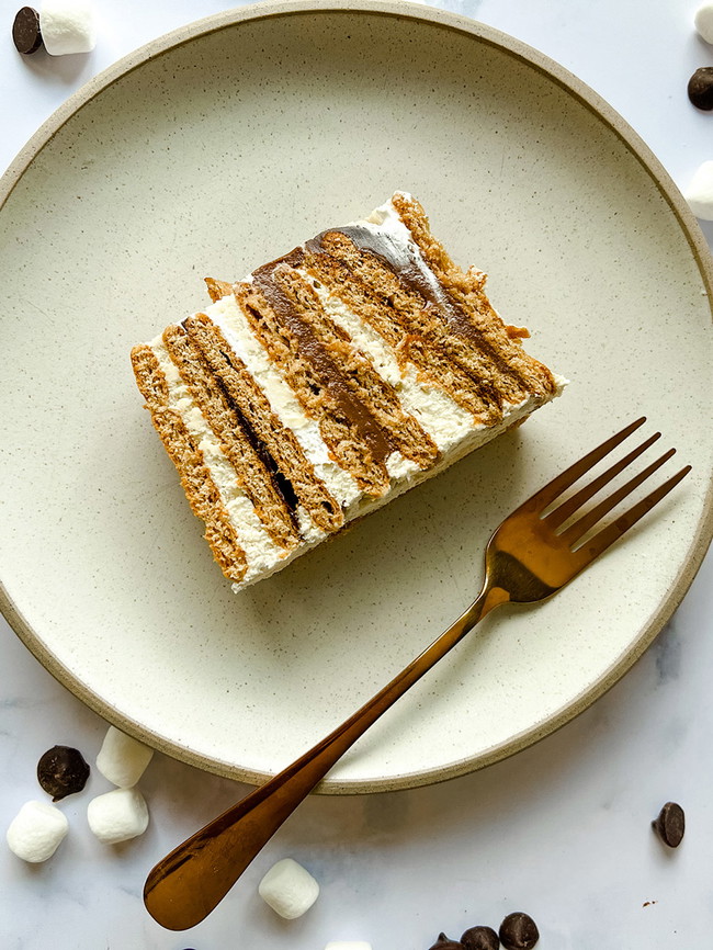 S'mores Icebox Cake