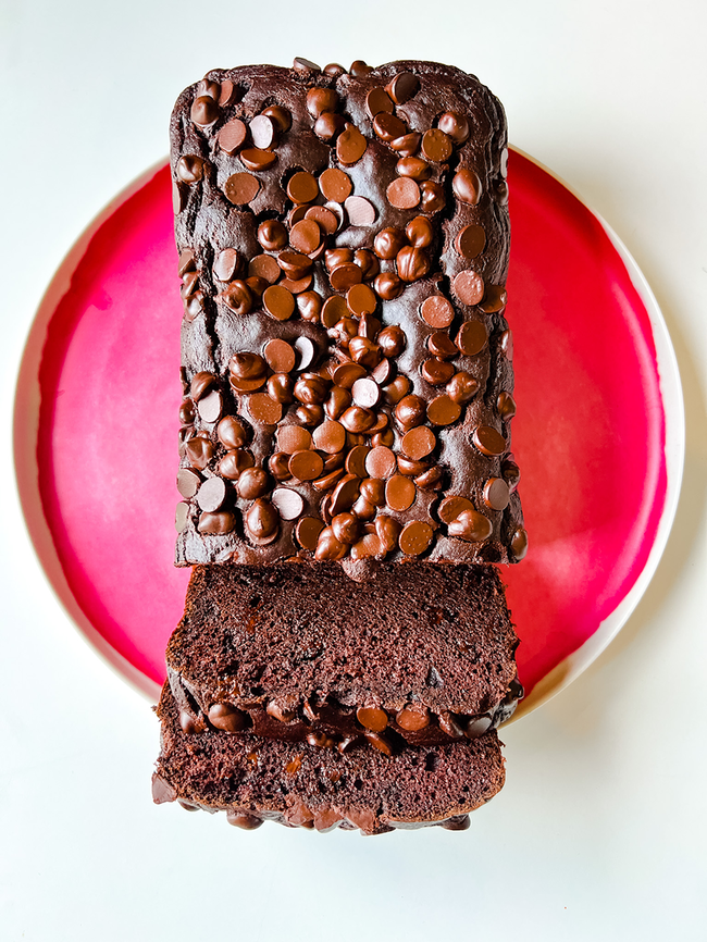 Double Chocolate Zucchini Bread