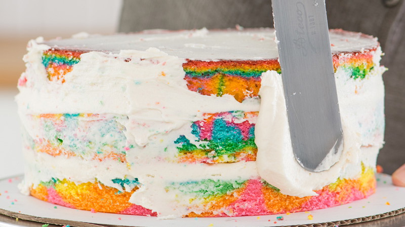 Our Signature Tie-Dye Cake