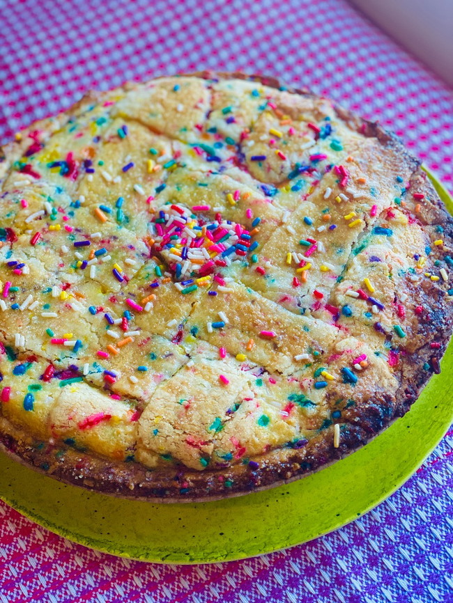 Sweet Ricotta Confetti Pie