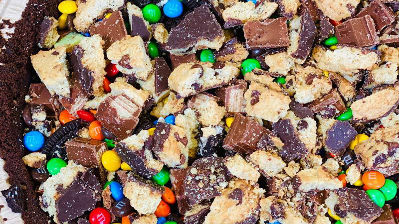 Halloween Candy Pie