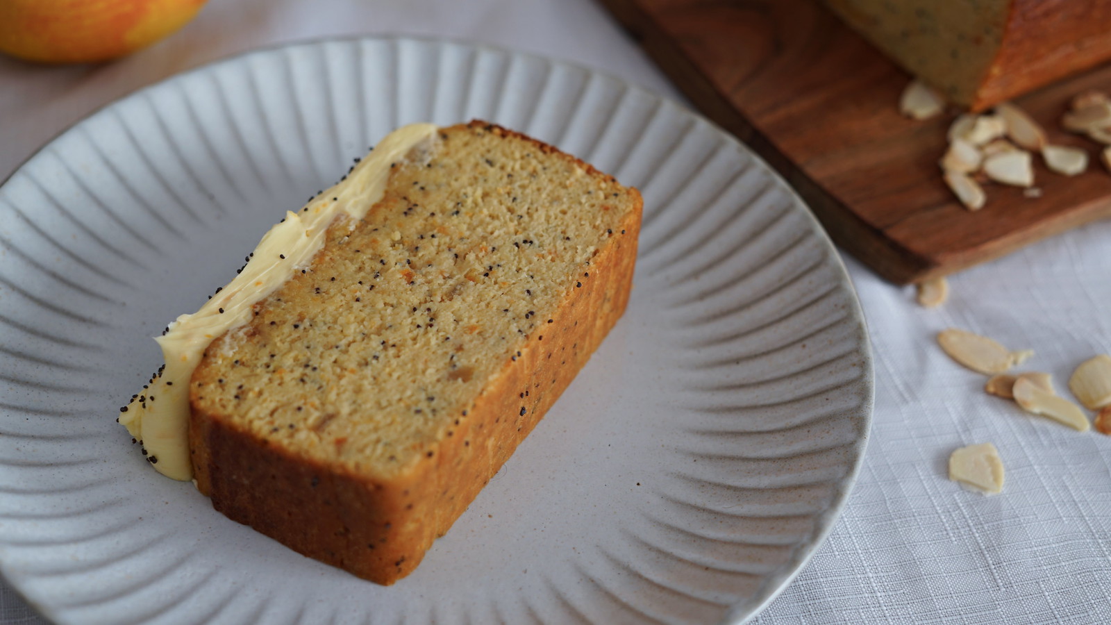 Image of Gluten free Blood orange & ginger, almond cake
