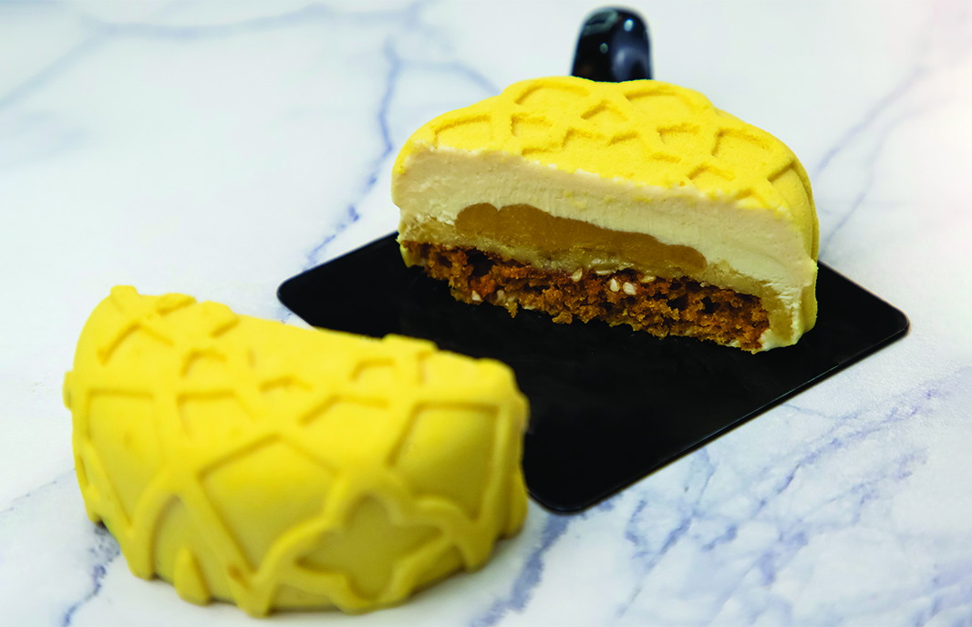 Caramel Mousse Dessert 