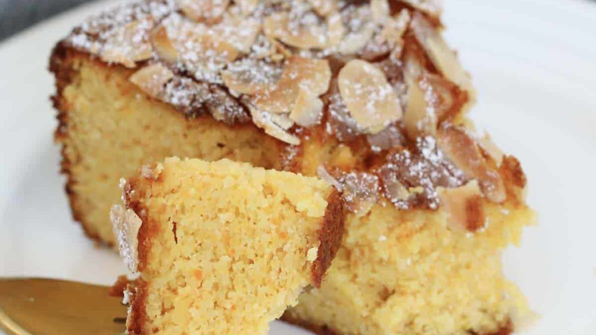 Lactose Free Orange & Almond Cake