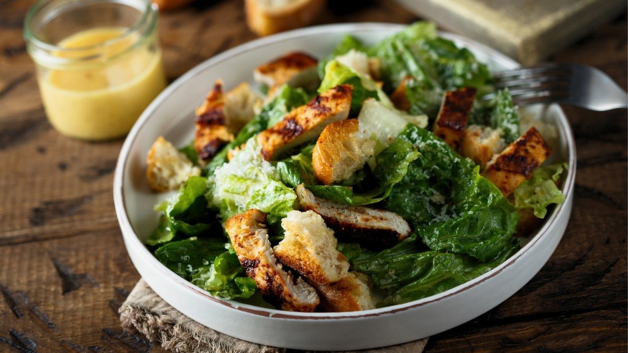 Image of The Ultimate Caesar Salad with Croutons