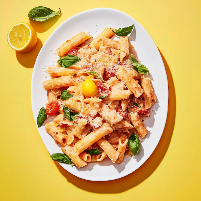 Sweet & Spicy Feta Pasta
