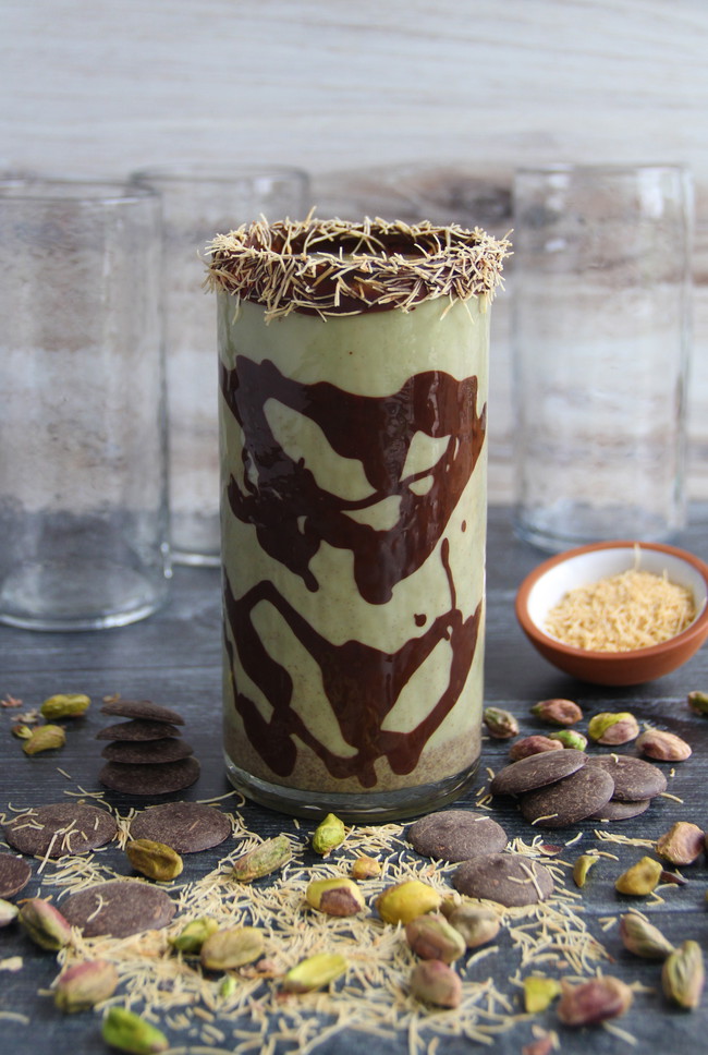 Image of Dubai Chocolate Matcha Latte: Sweet, Dreamy, and a Little Bit Fancy