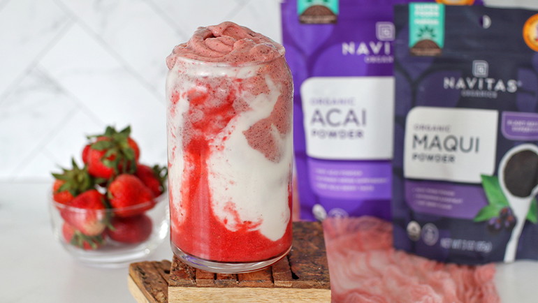 Image of Superberry Glaze Smoothie Recipe