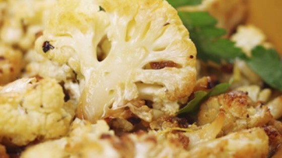 Image of Roasted Curried Cauliflower