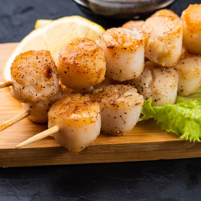 Image of Grilled Scallops