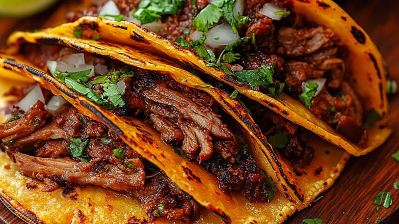 Image of Slow-Cooker Birria Tacos