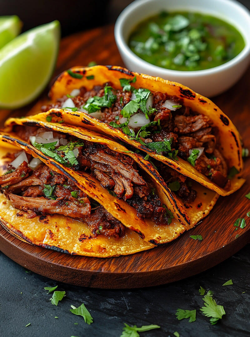  Slow-Cooker Birria Tacos