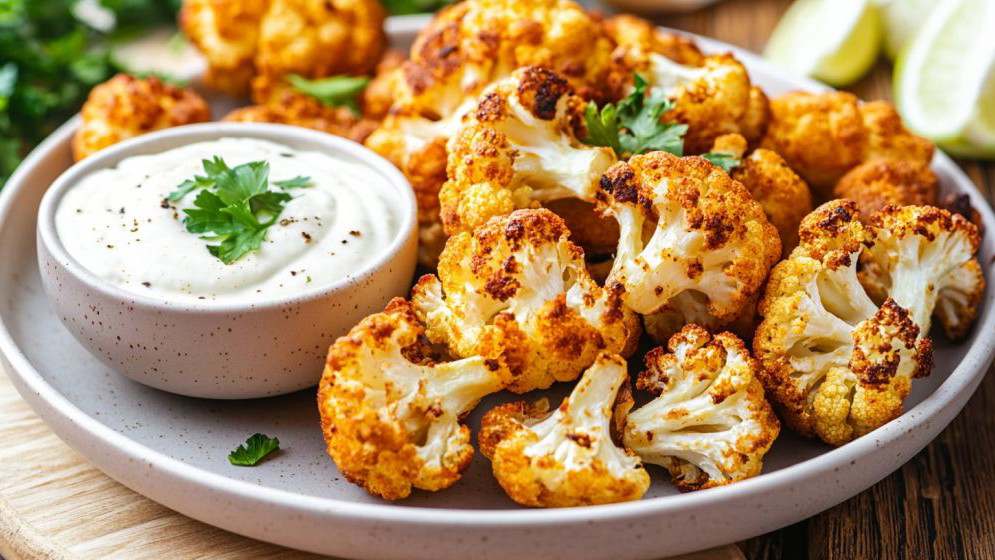 Image of Blumenkohl im Airfryer – knusprig, würzig & lecker!
