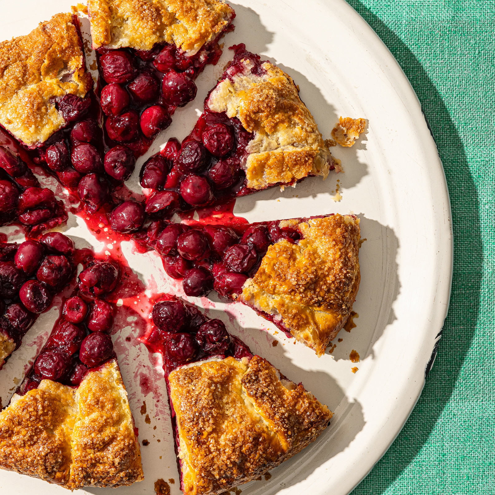Image of Sweet Cherry and Lime Galette