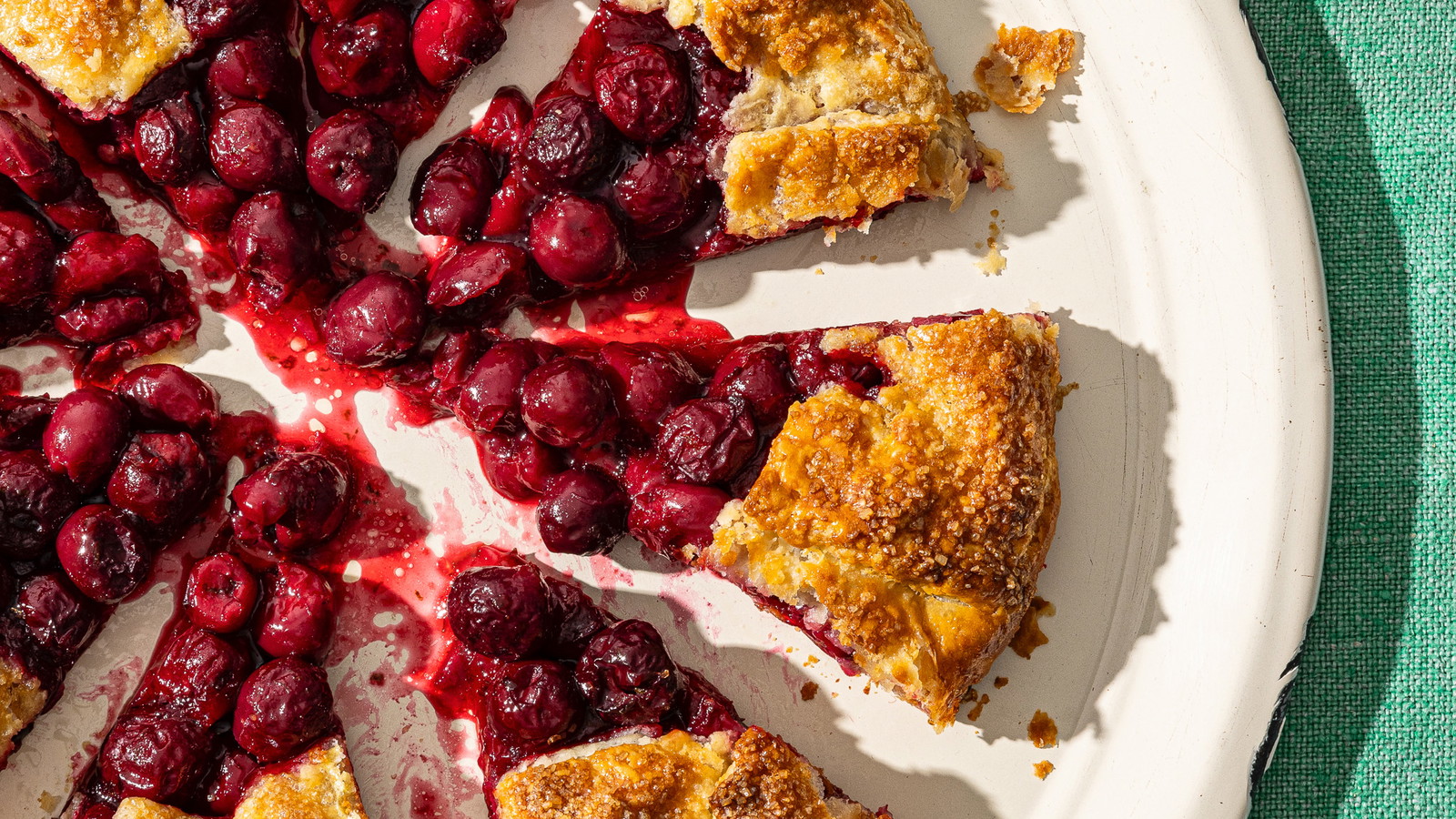 Image of Sweet Cherry and Lime Galette