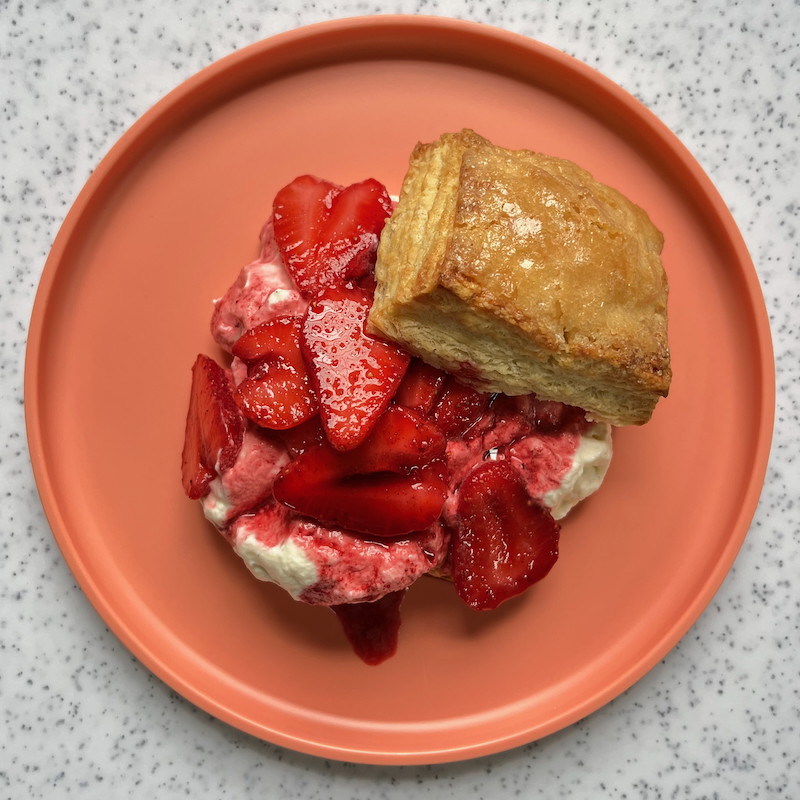 Strawberry Hibiscus Shortcake