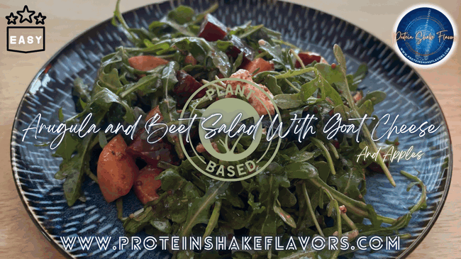 Arugula and Beet Salad With Goat Cheese and Apples Recipe