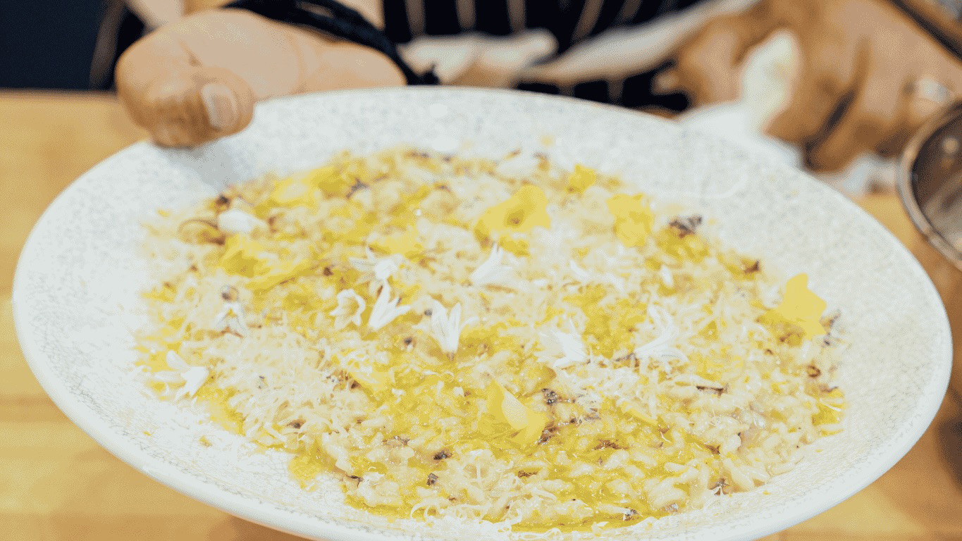 Image of Wild Spring Greens Risotto