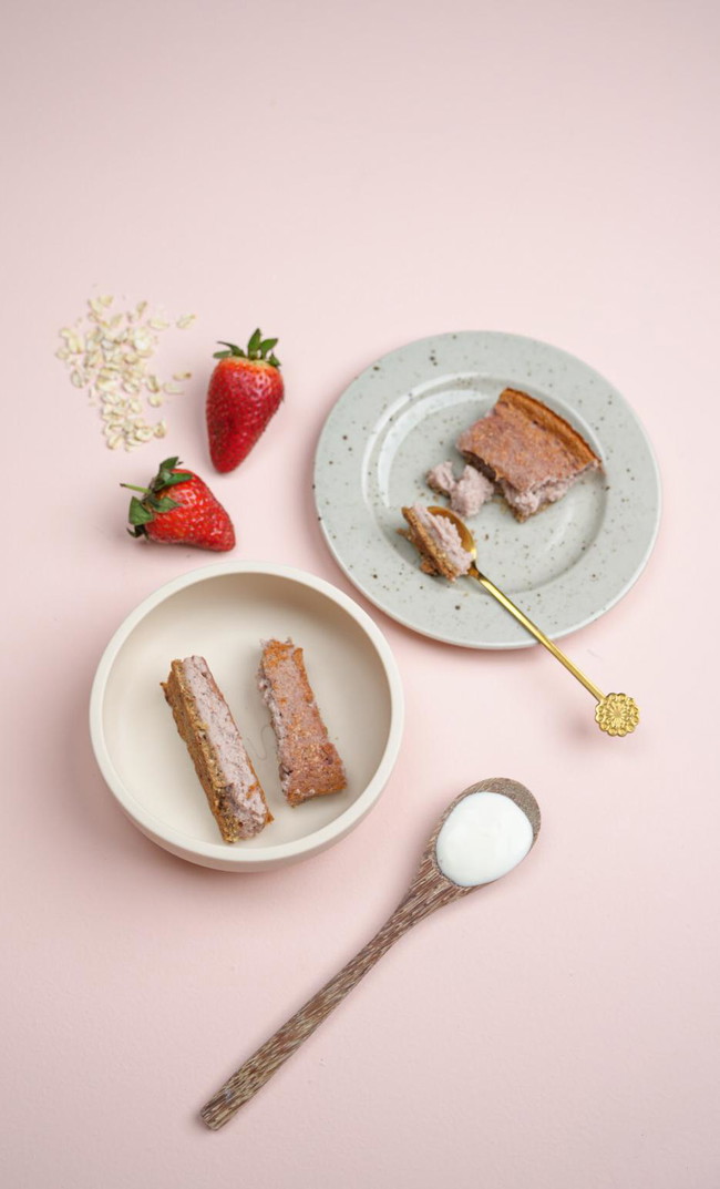 Image of Bakad jordgubbscheesecake
