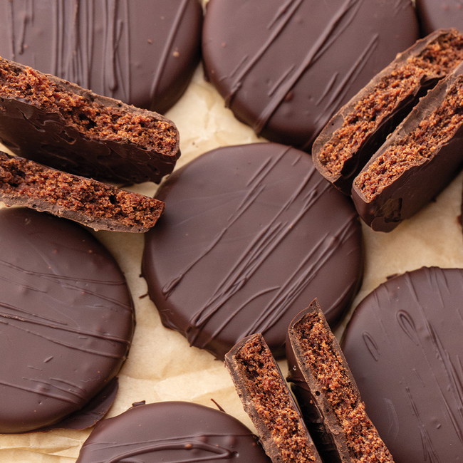 Image of Homemade Thin Mint Cookies