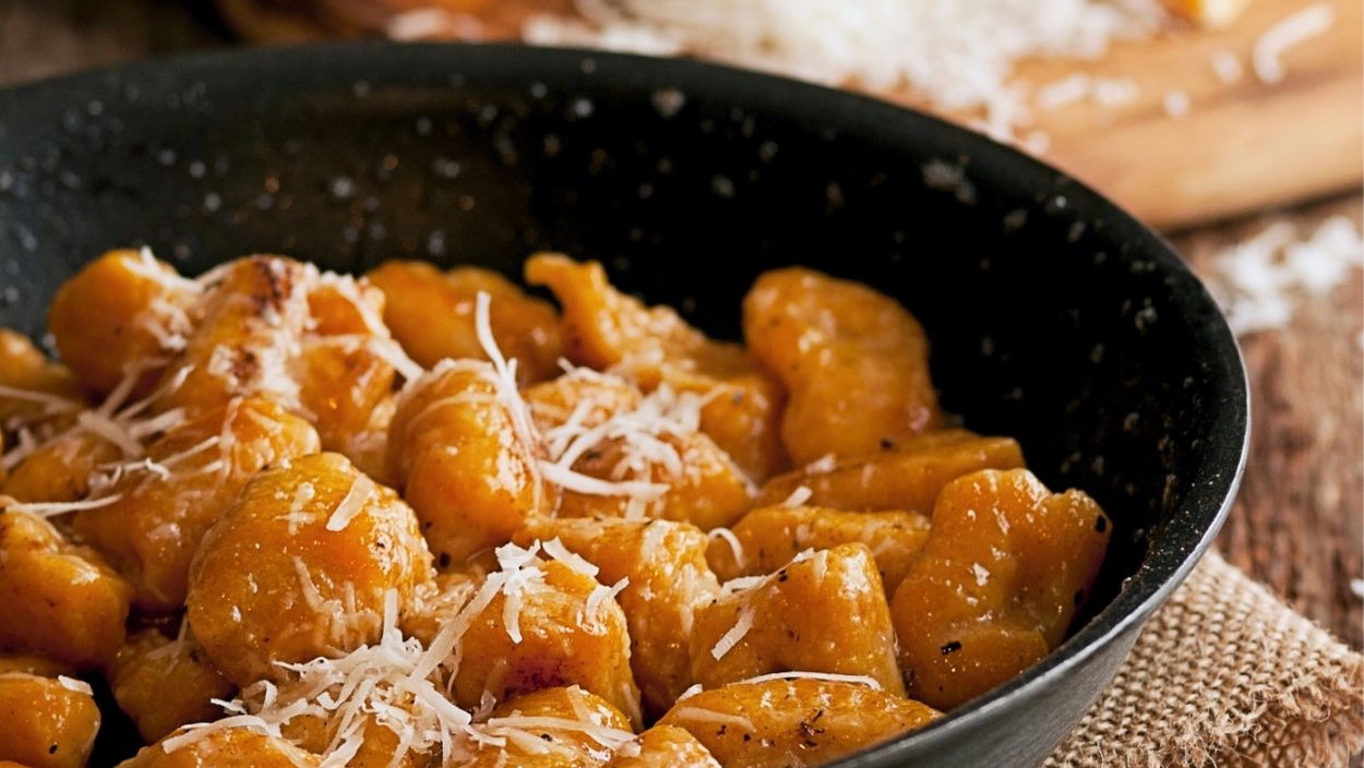 Image of Homemade Pumpkin Gnocchi with Sage Butter & Parmesan