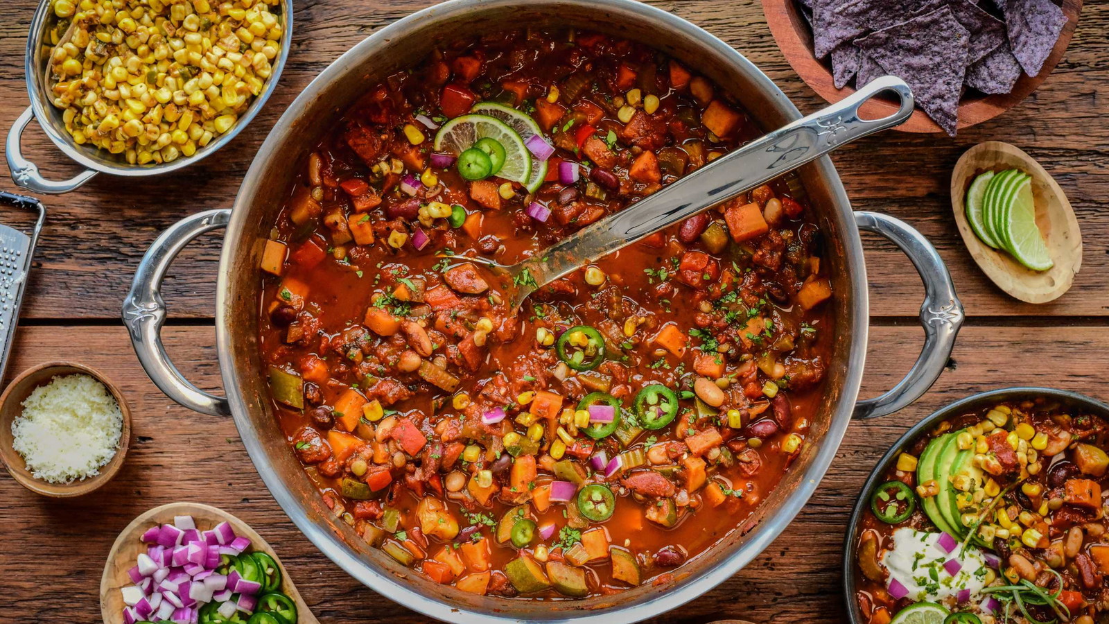 Image of Low-Sodium Vegetable Chili
