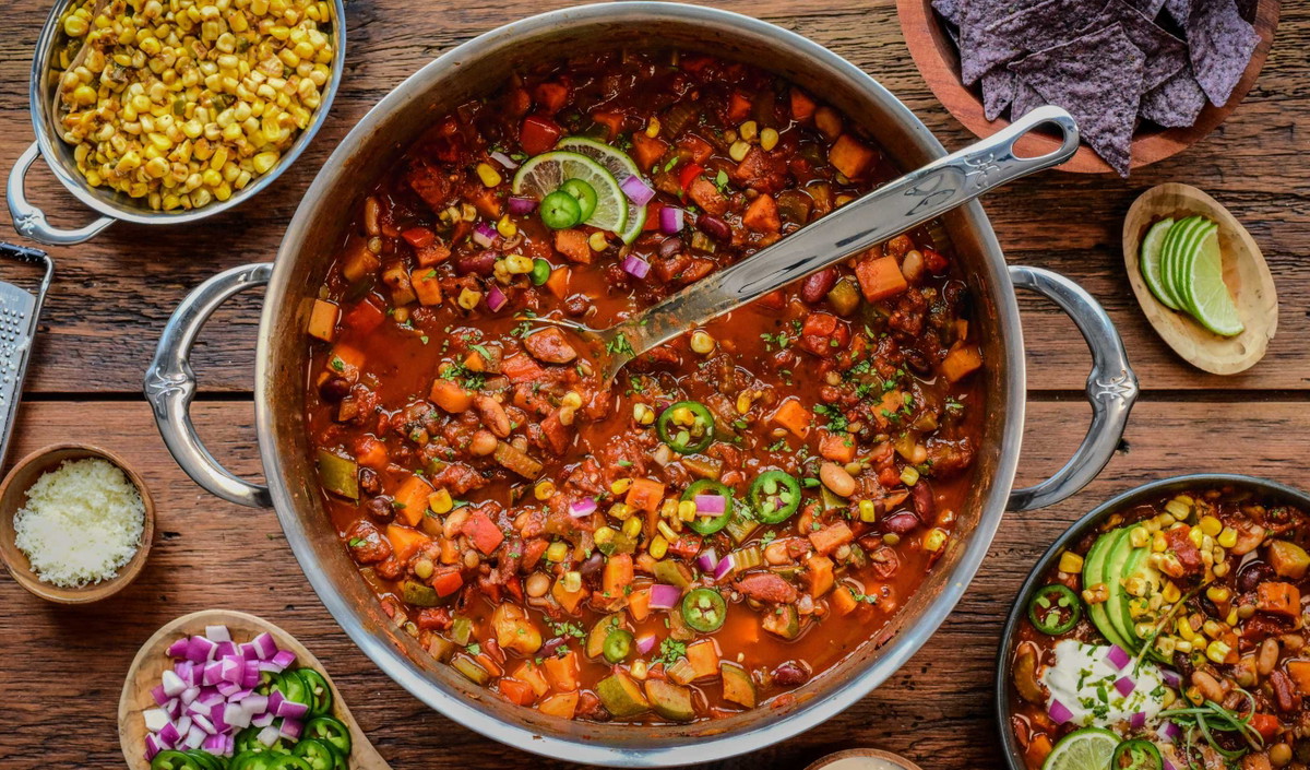 Low-Sodium Vegetable Chili