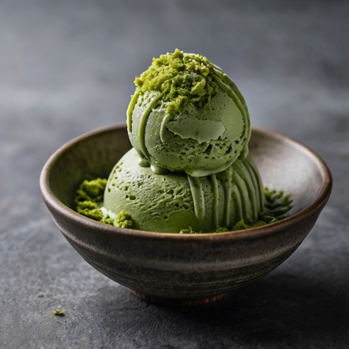 Matcha-Eis