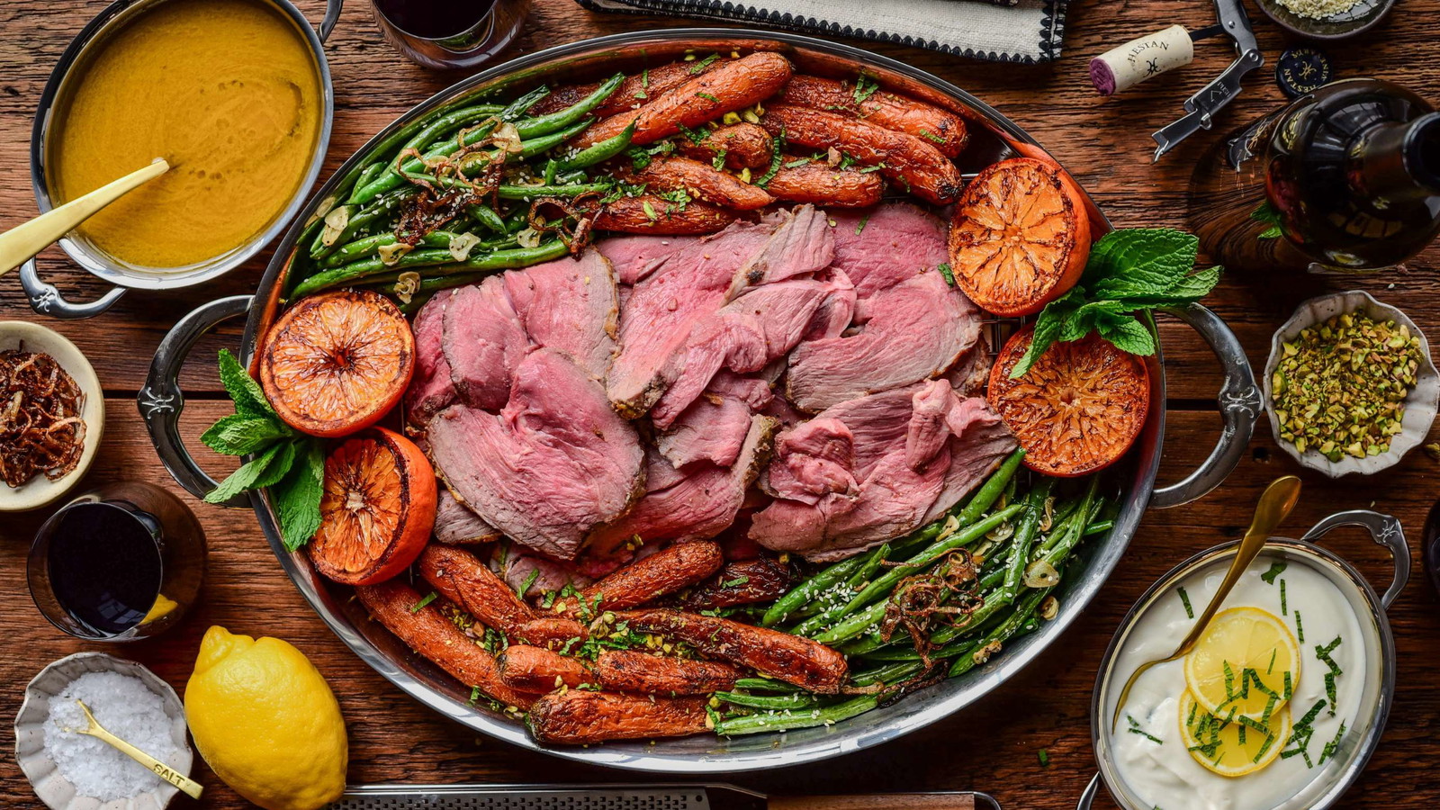Image of Charred Citrus & Turmeric Yogurt Lamb