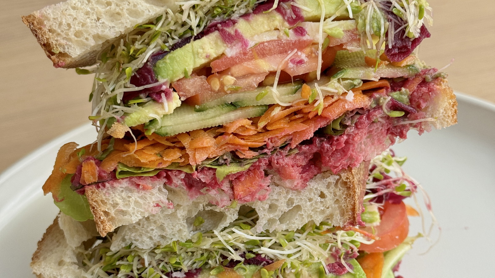 Image of Vibrant Veggie Sandwich