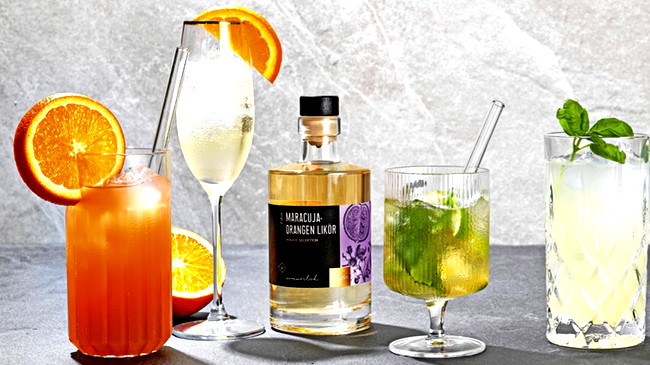 Image of Cocktail mit Ginger Ale: Maracuja-Orangen Tropical