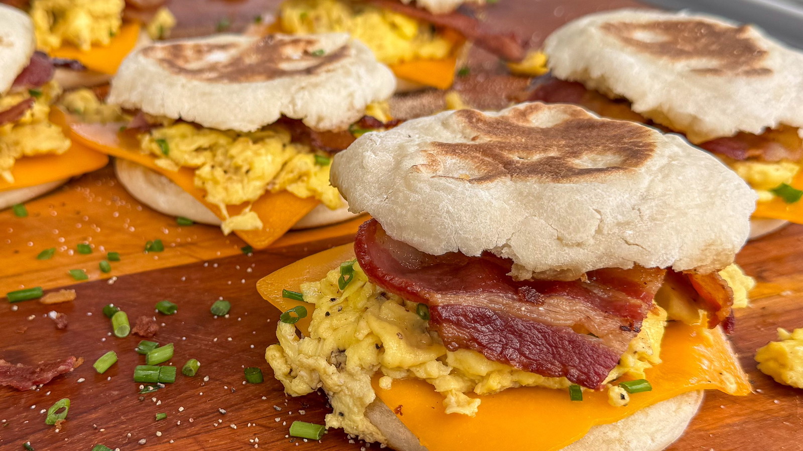 Image of Bacon, Egg & Cheese Breakfast Sandwiches