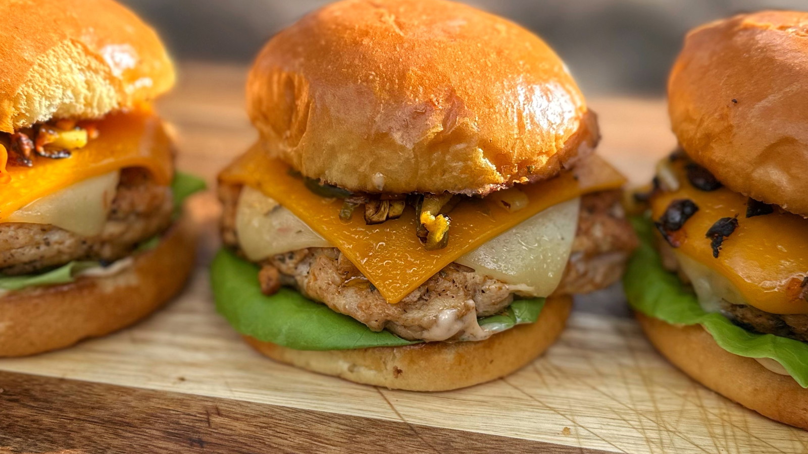 Image of Blackened Chicken Burger