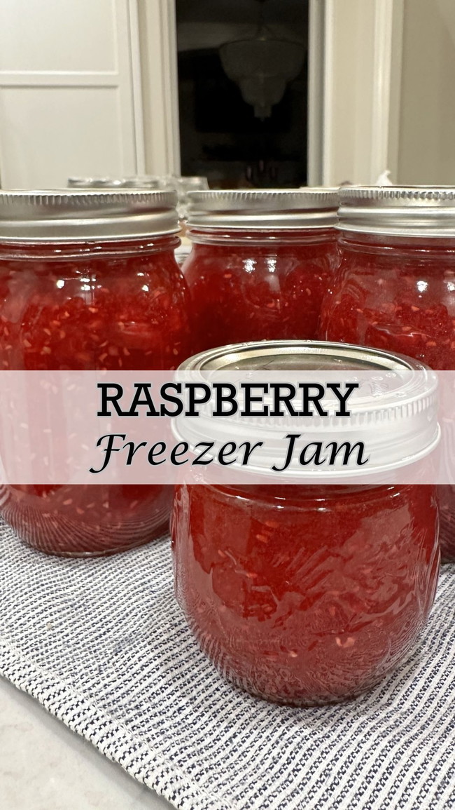 Image of Raspberry Freezer Jam