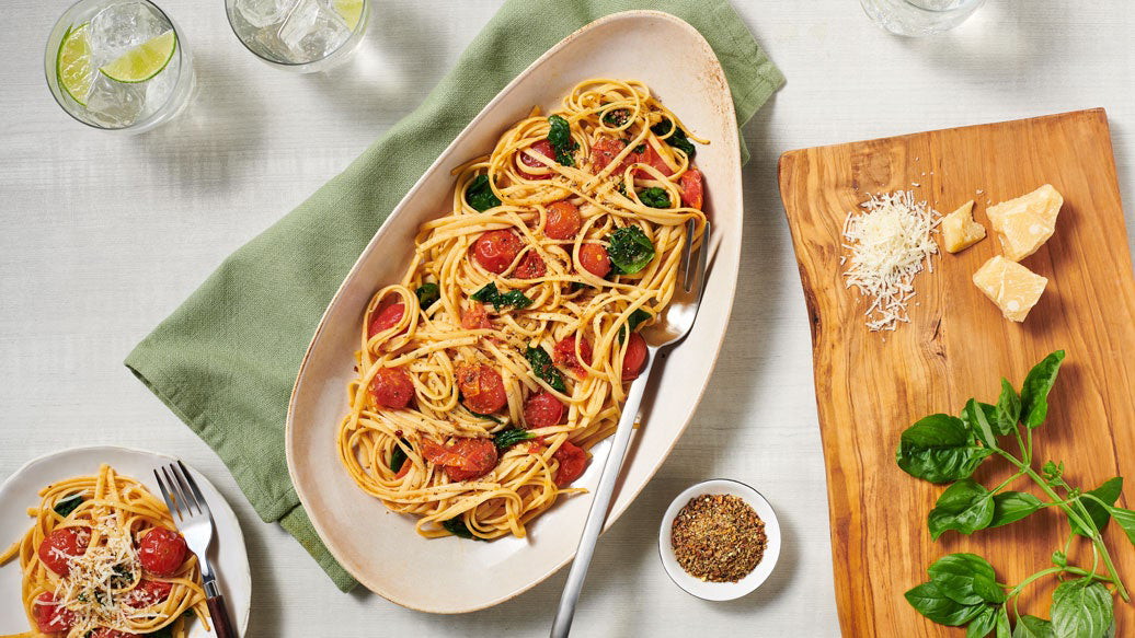 Image of Burst Cherry Tomato Pasta