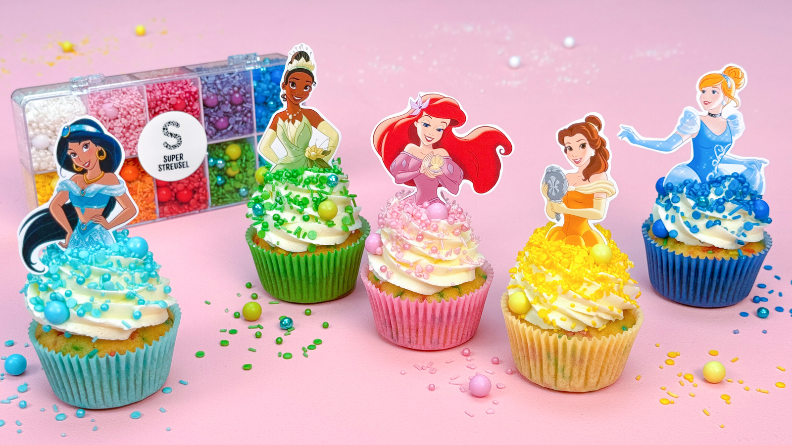 Image of Disney Prinzessinnen Cupcakes